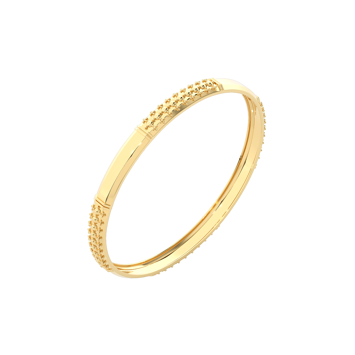 Square Block Bangle 2.6