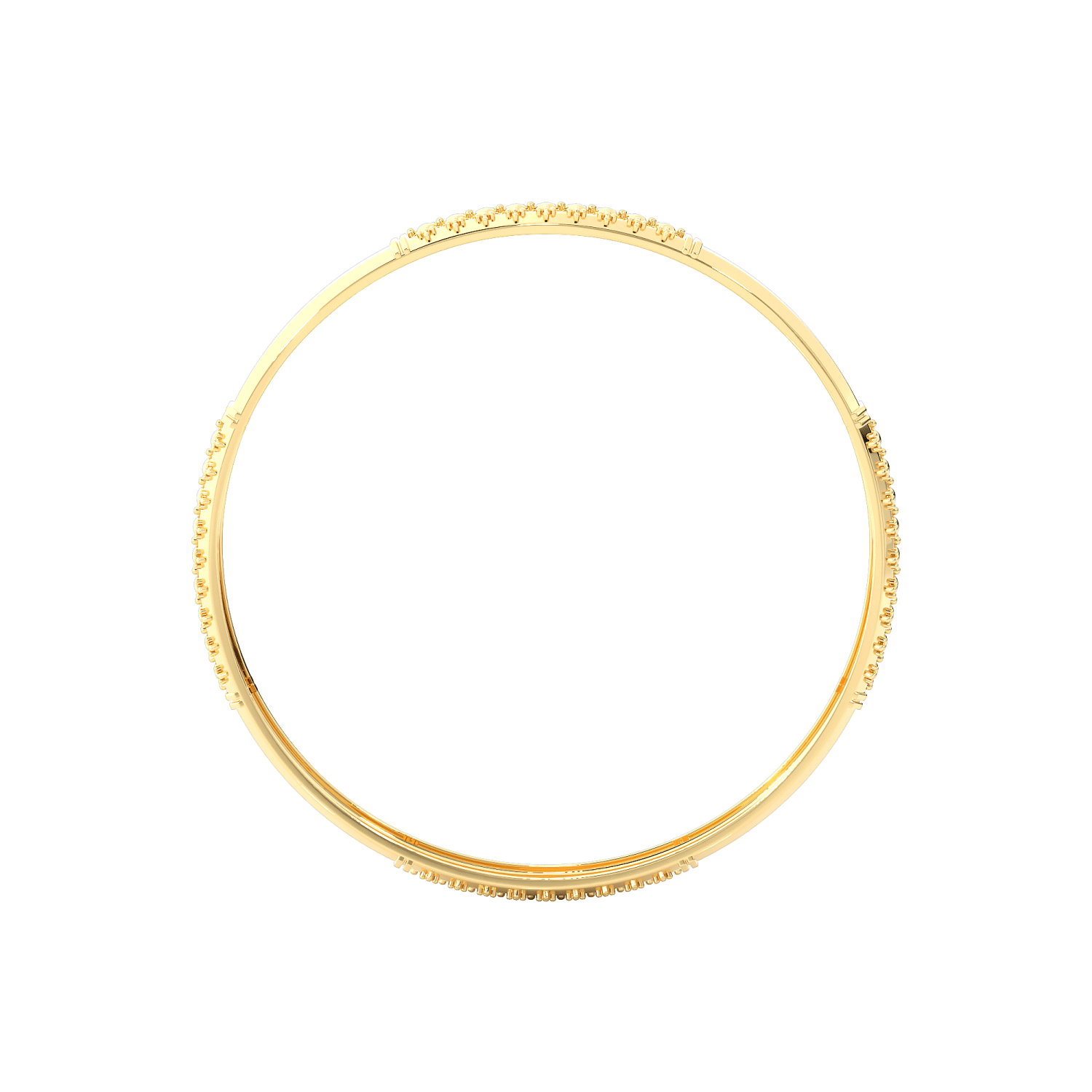 Square Block Bangle 2.6