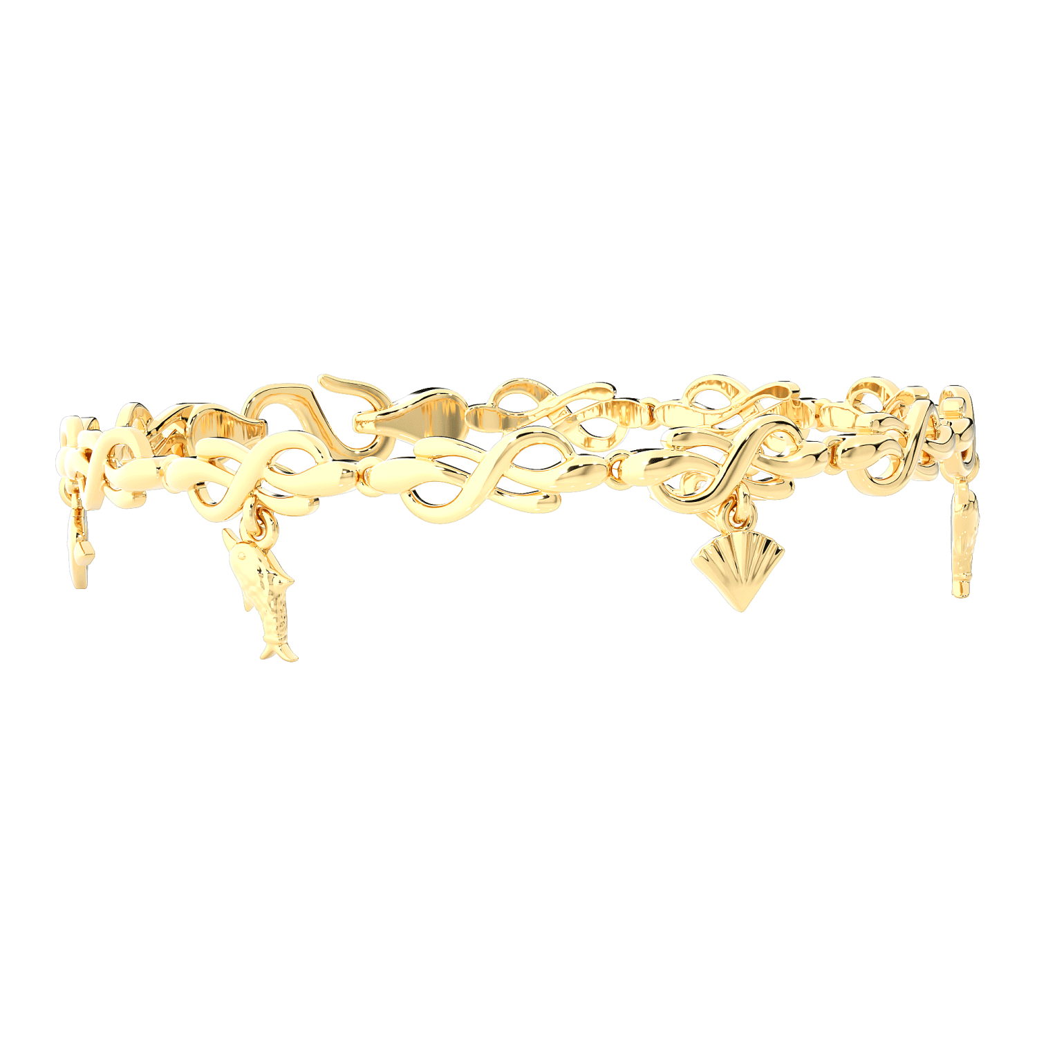 Infinity Gold Bracelet