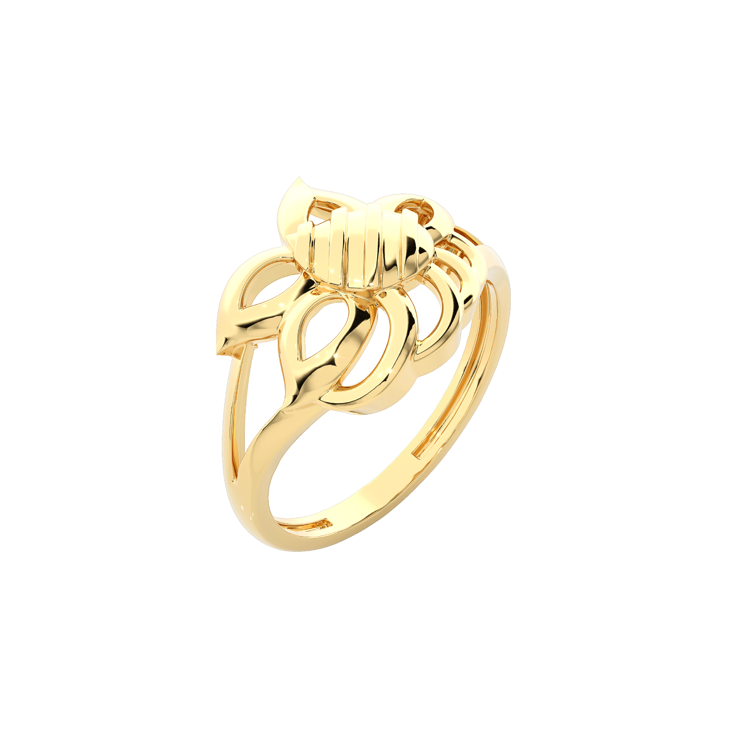 Classic Leaf Ring 14mm
