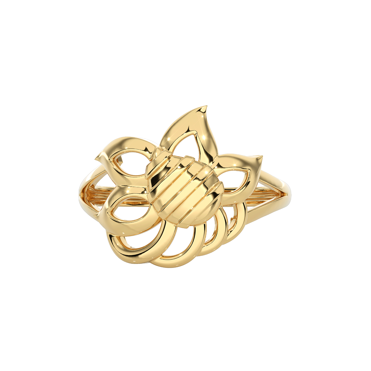 Classic Leaf Ring 16mm