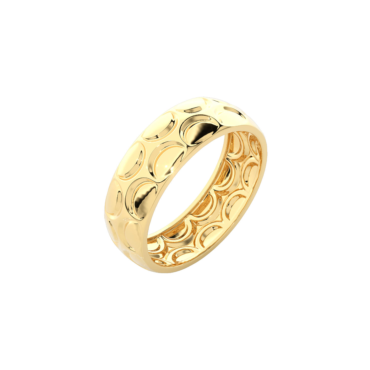 Leaf Design Ring 14mm