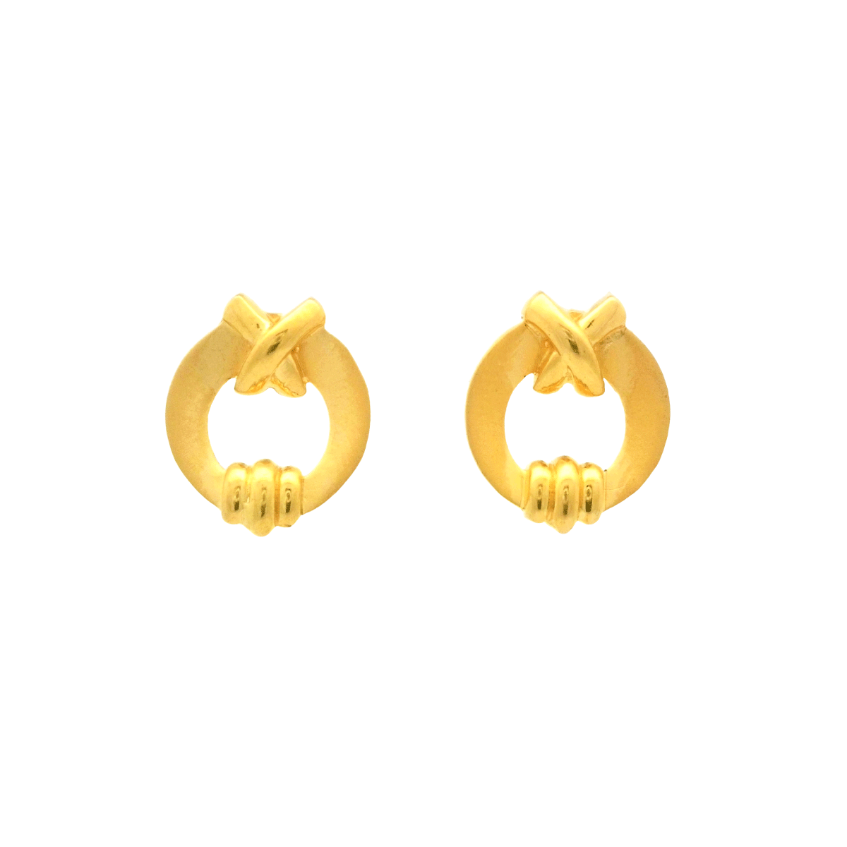 Augmont Classic Hoops Earrings