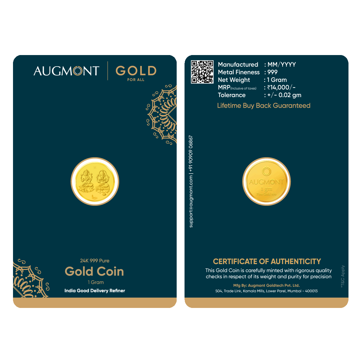 AUGMONT 1G GANESH LAXMI COIN