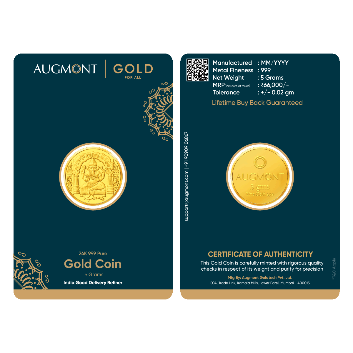 AUGMONT5G GANESH  COIN