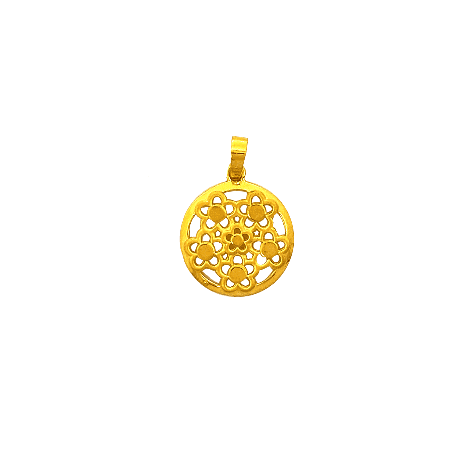 Augmont Flora Disc Pendant