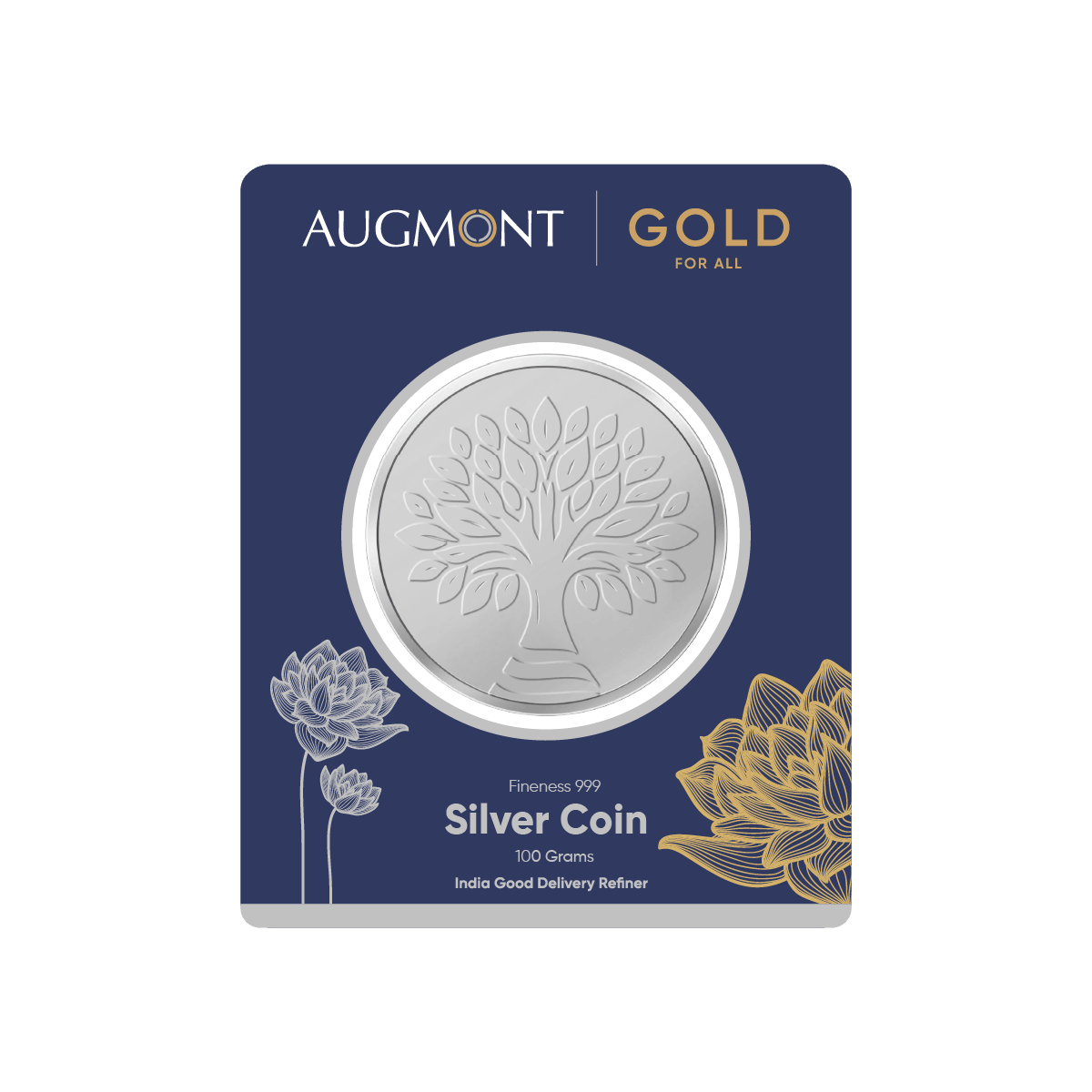 100Gm Silver Coin (999 Purity)