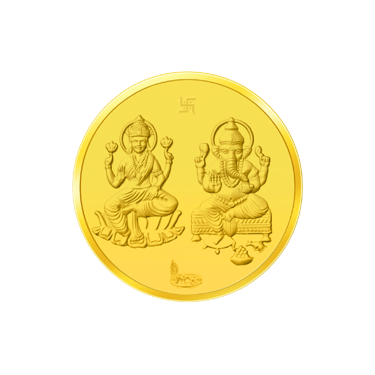 10GM Lord Shree Ganesh & Lakshmi Coin