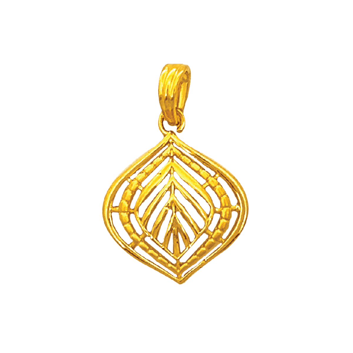 Augmont Leaf Point Pendant