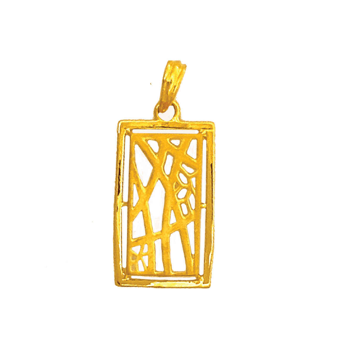 Augmont Square Mesh Pendant