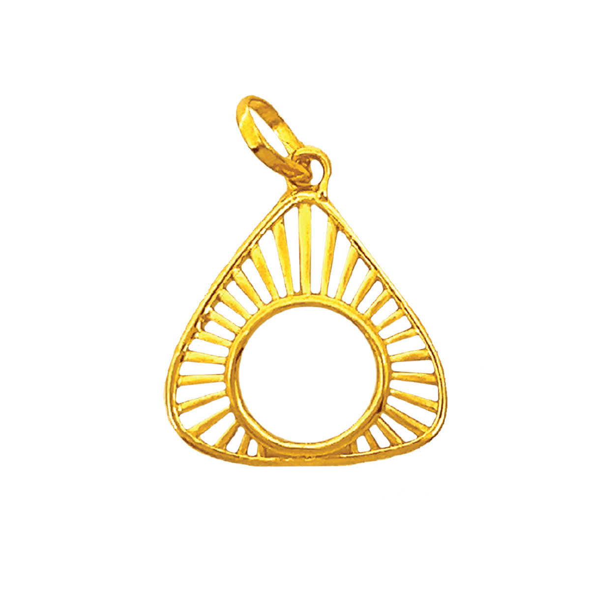 Augmont Tri Ray Pendant
