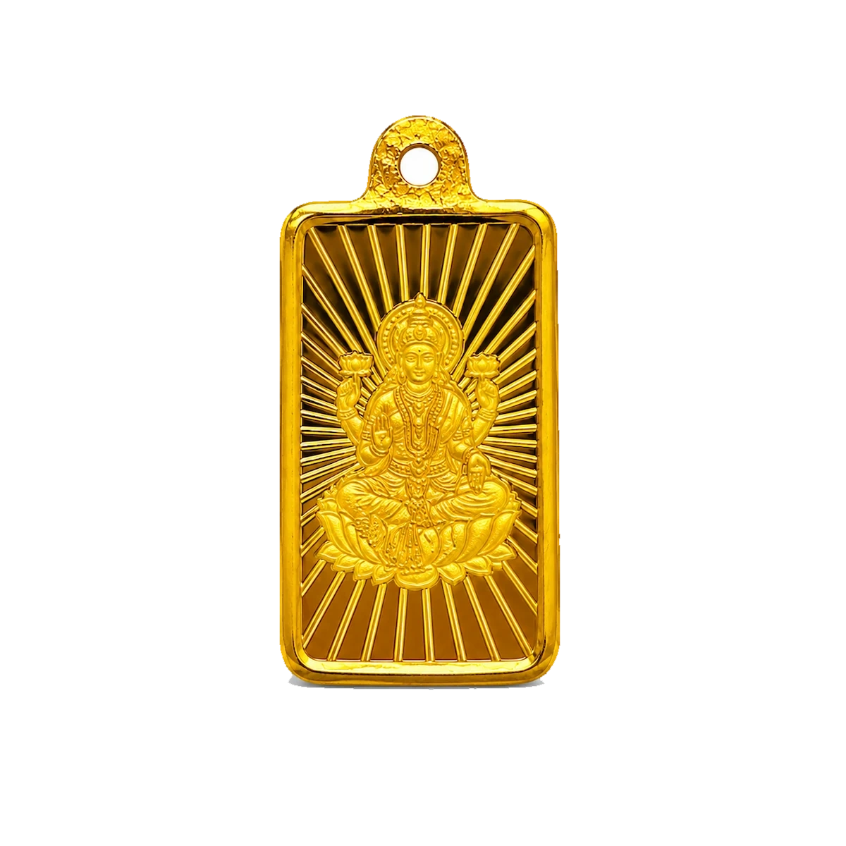 1g Gold Bar Pendant - Laxmiji